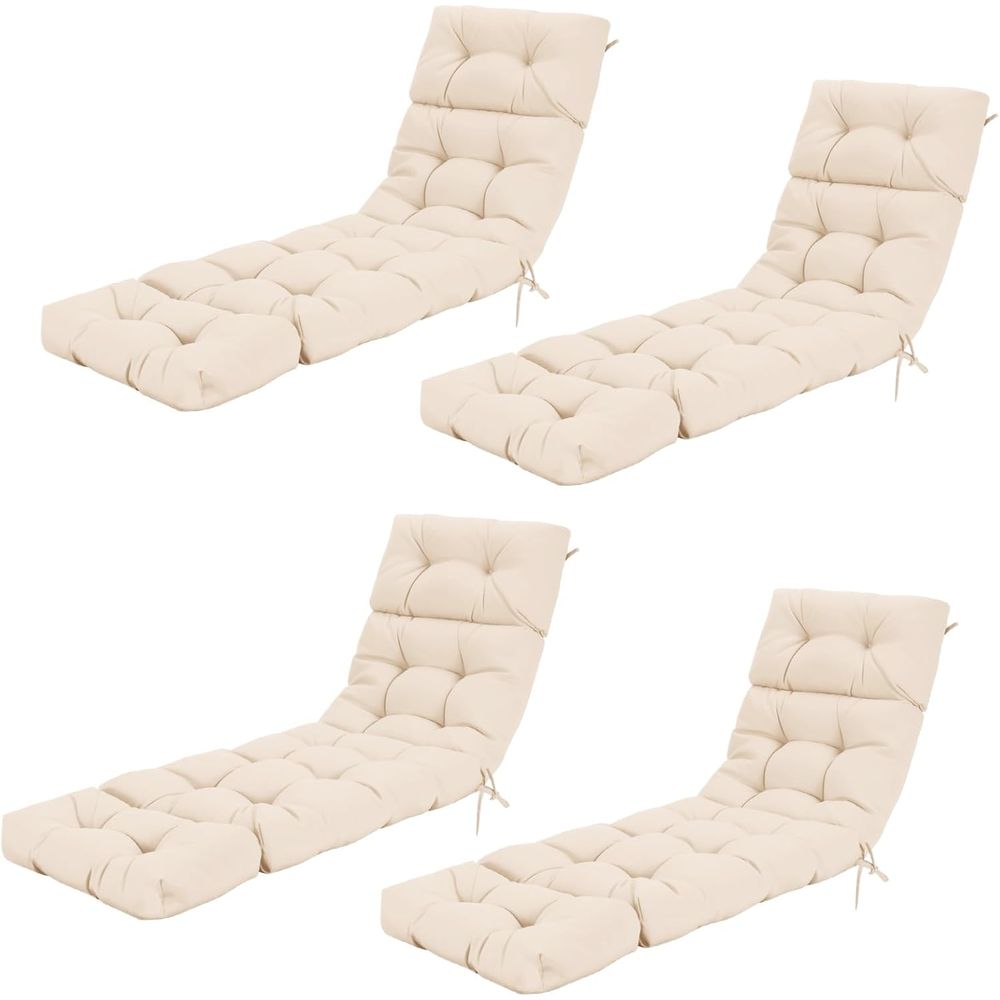 Outdoor Furniture Cushions 22 X 22 - Outdoor High Back Recliner Cushion, 73