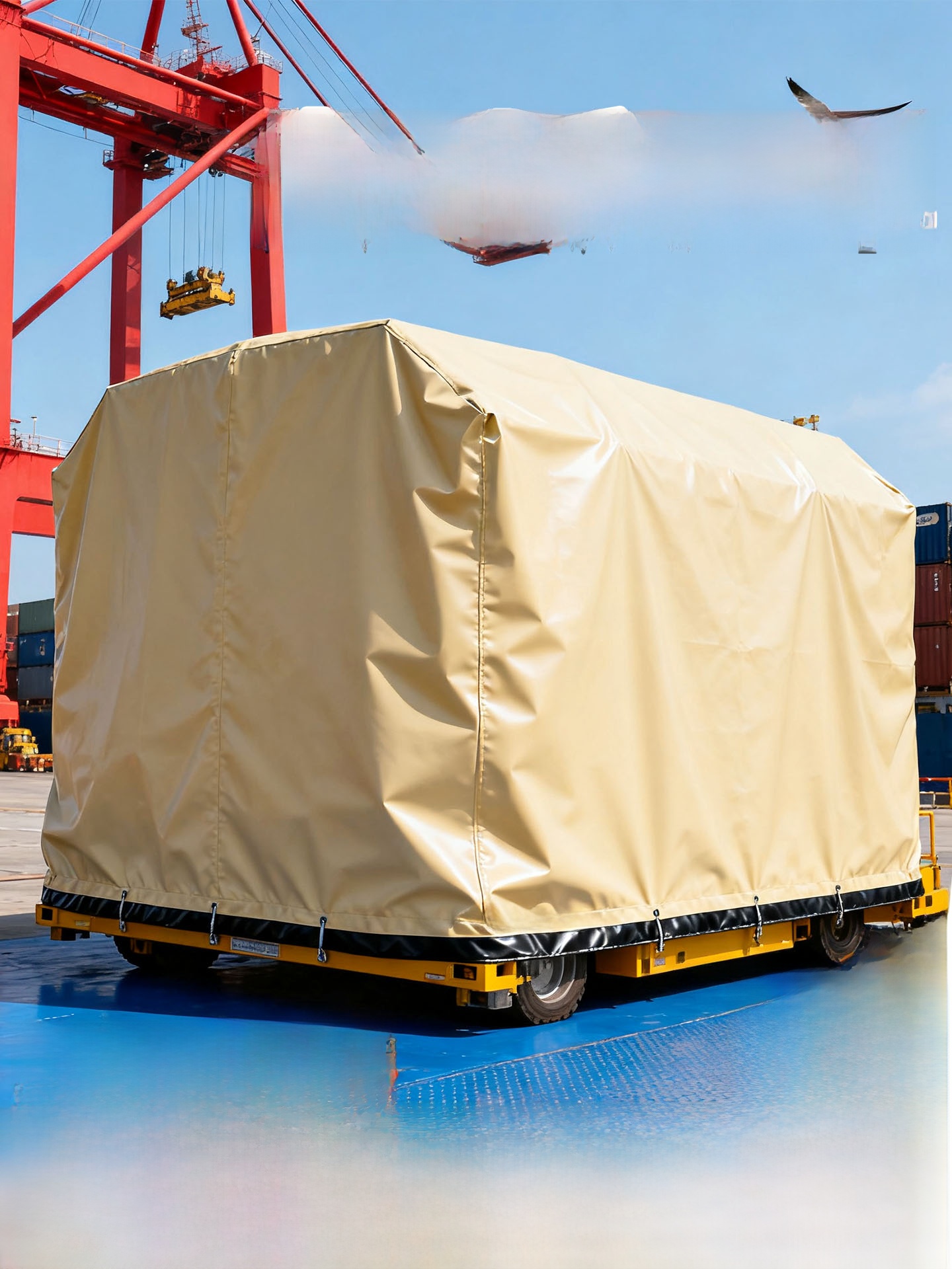 Outdoor Furniture Fabric - Large Outdoor Canvas Equipment Cover Waterproof
