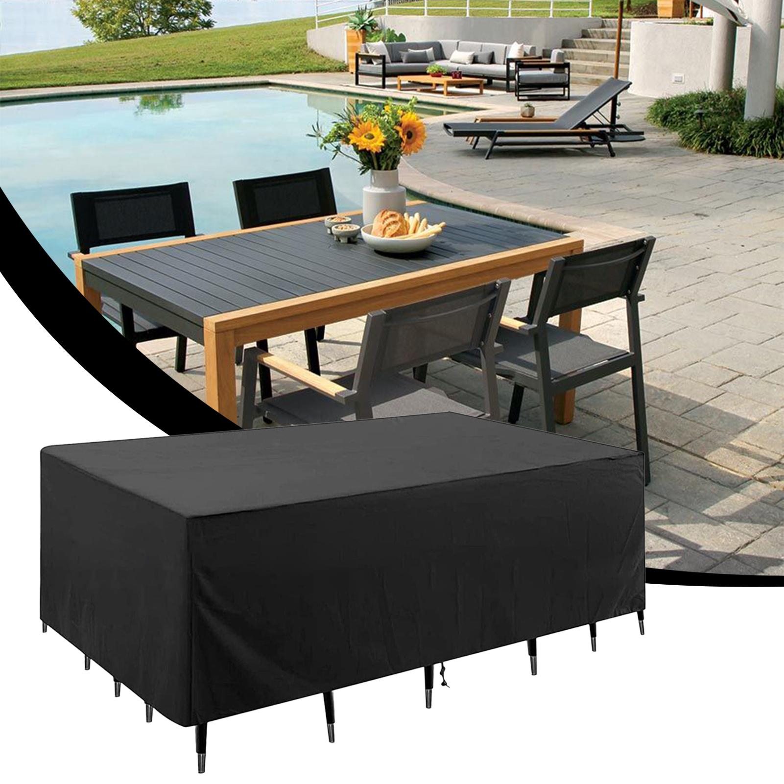 Outdoor Furniture Fabric - Outside Table Cover Sun Protection Furniture