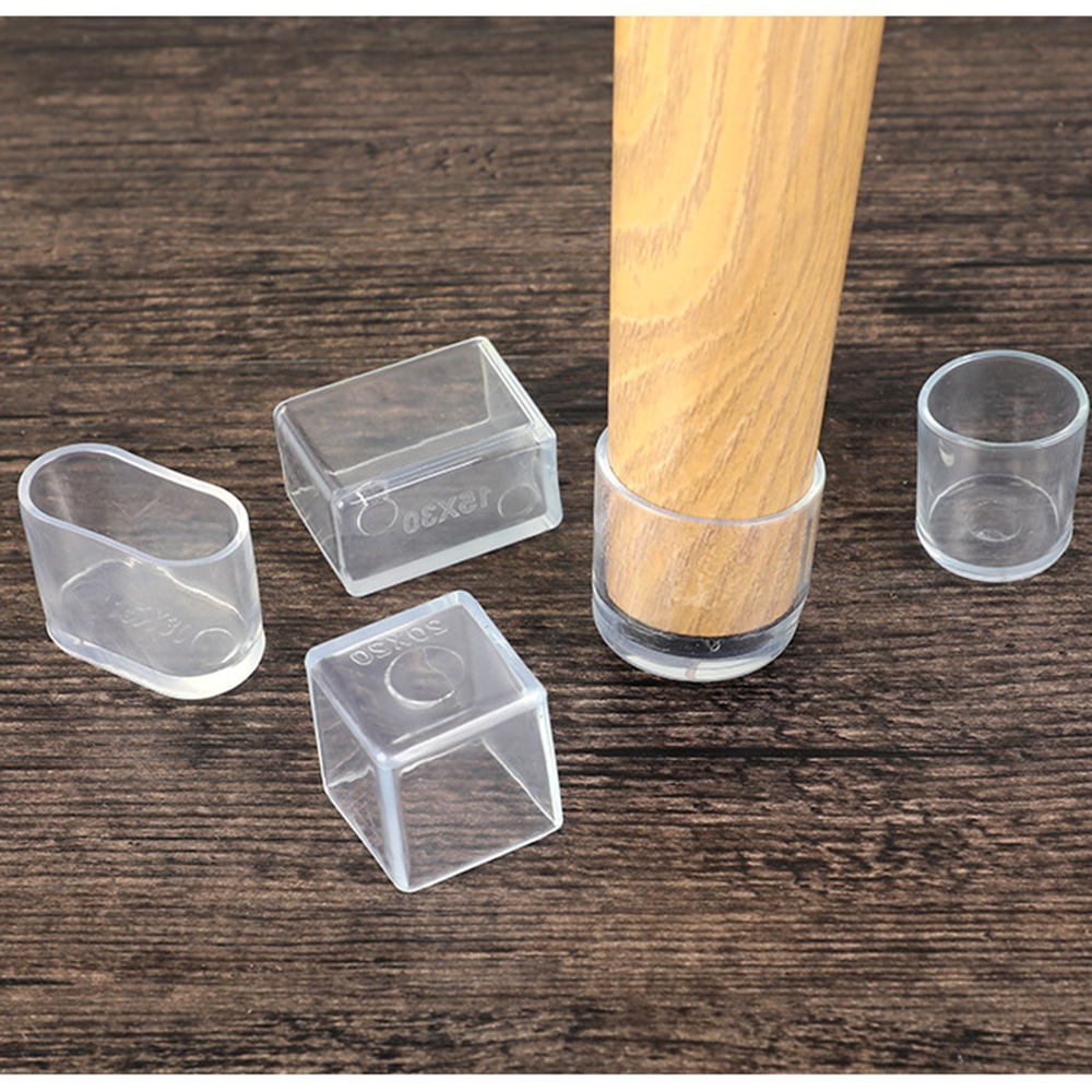 Outdoor Furniture Leg Protectors - 4pcs/set Chair Table Foot Caps Protector