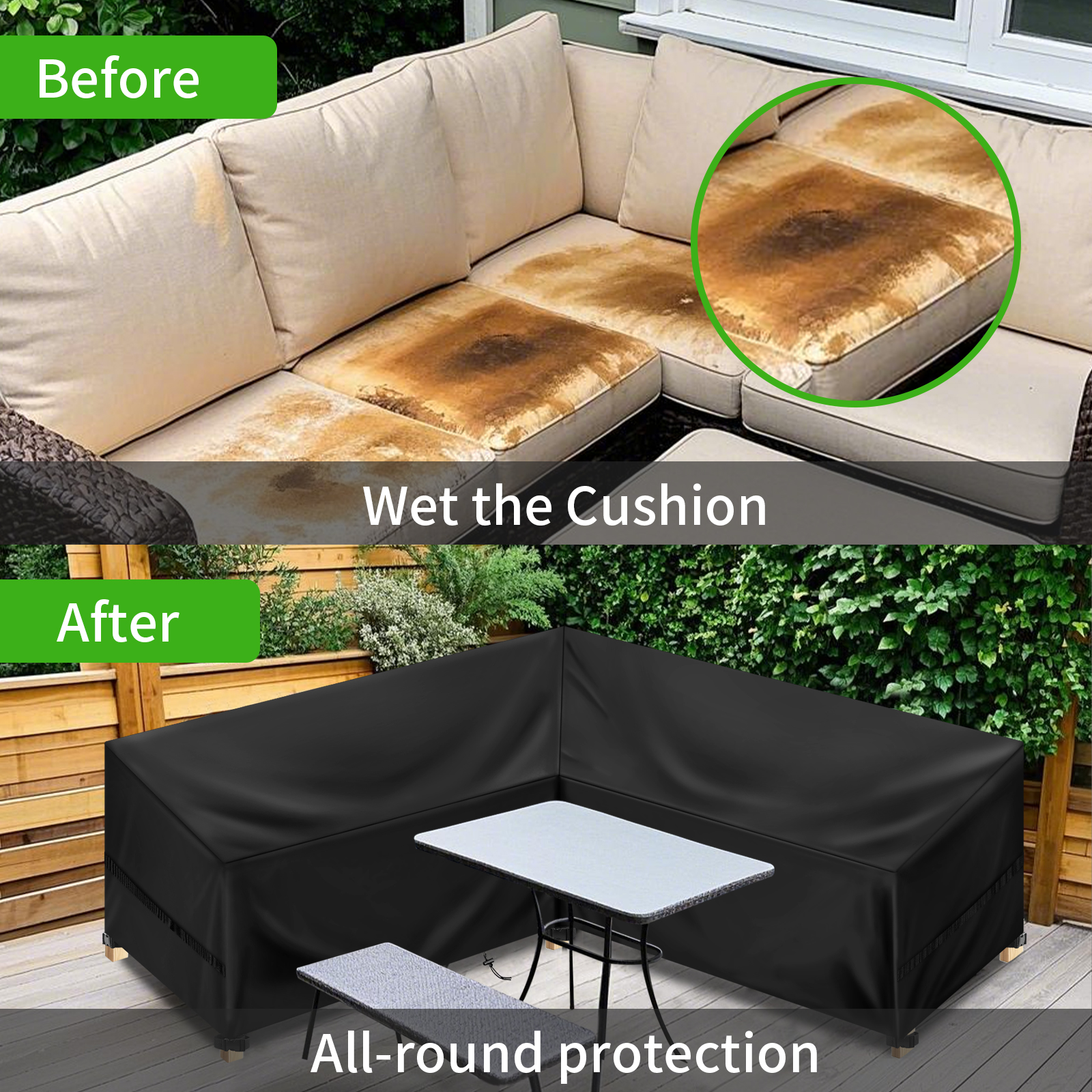 Outdoor Waterproof Sectional S - Outdoor Furniture Fabric 리뷰 및 가격