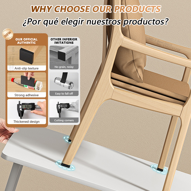 Non Slip Furniture Pads Self A - Outdoor Furniture Leg Protectors 리뷰 및 가격