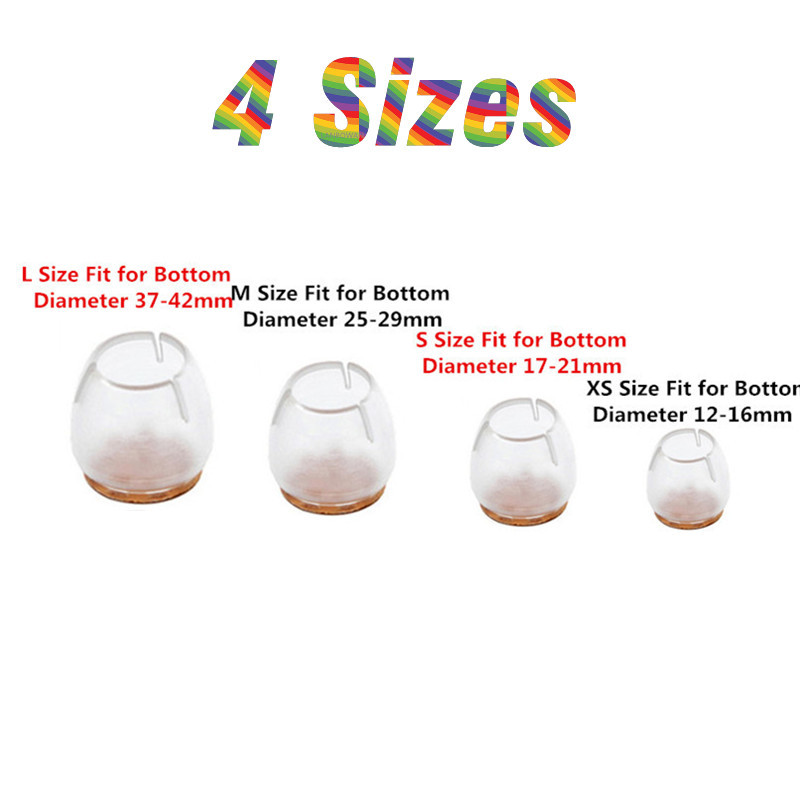 24pcs Silicone Chair Leg Prote - Outdoor Furniture Leg Protectors 리뷰 및 가격