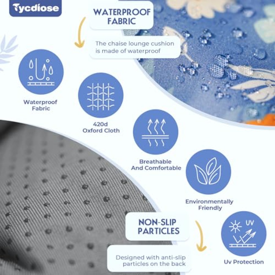 Waterproof Outdoor Chaise Loun - Outdoor Furniture Cushions 22 X 22 리뷰 및 가격