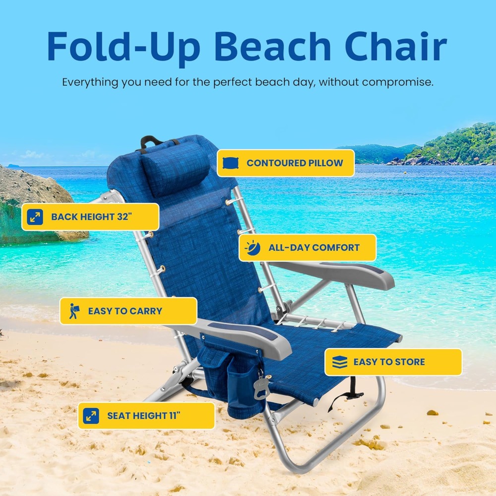 Cooler+ Folding Backpack Beach - Outdoor Furniture Xl 리뷰 및 가격
