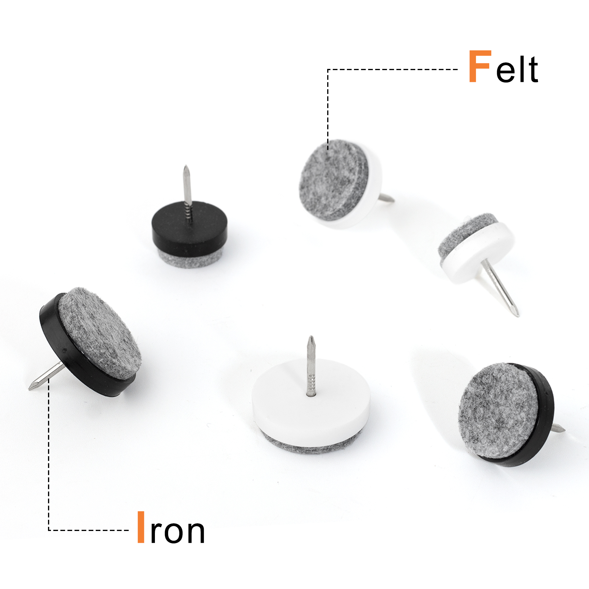 20PCS Furniture Feet Felt Pads - Outdoor Furniture Leg Protectors 리뷰 및 가격