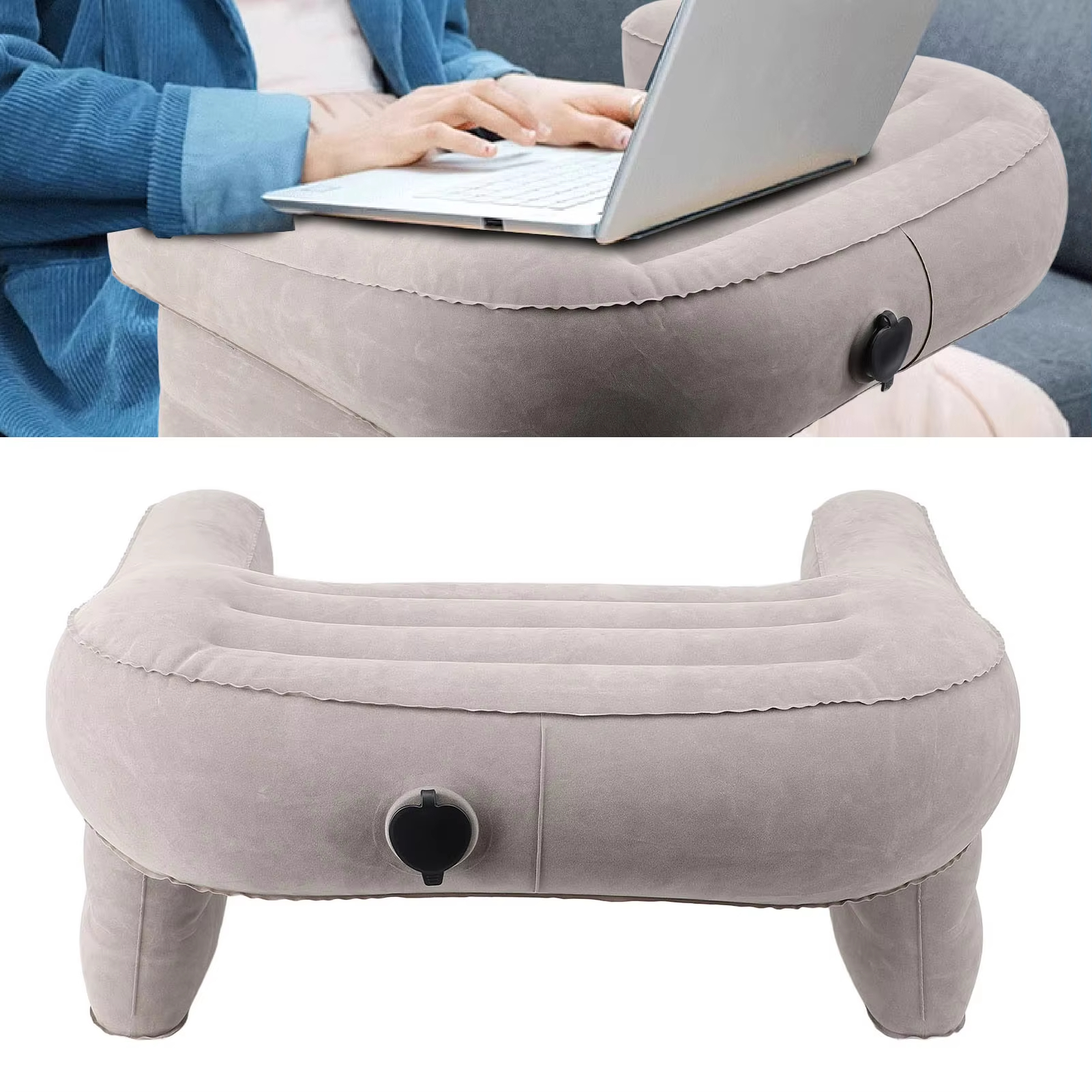 Inflatable Lap Desk Pillow Inf - Outdoor Furniture Design 리뷰 및 가격