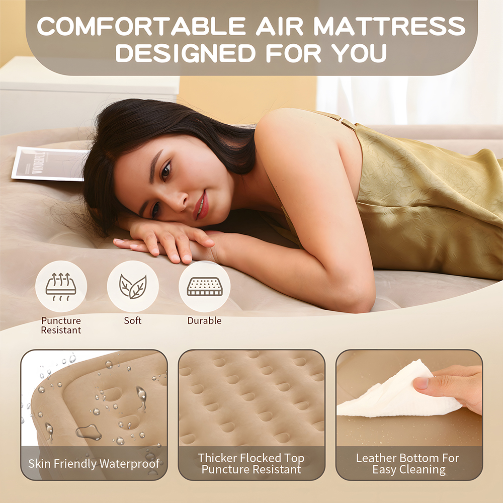 Queen Air Mattress with Built  - Outdoor Furniture Arhaus 리뷰 및 가격