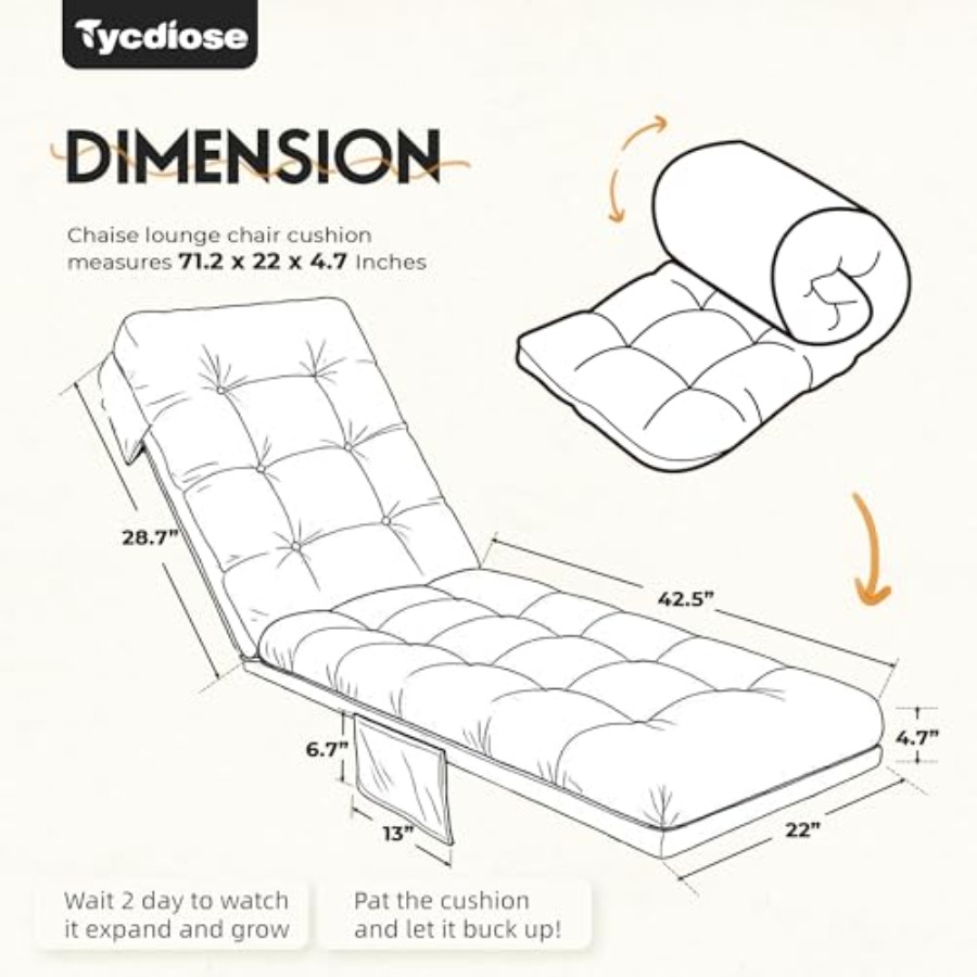 Outdoor Lounge Chair Cushion W - Outdoor Furniture Cushions 22 X 22 리뷰 및 가격