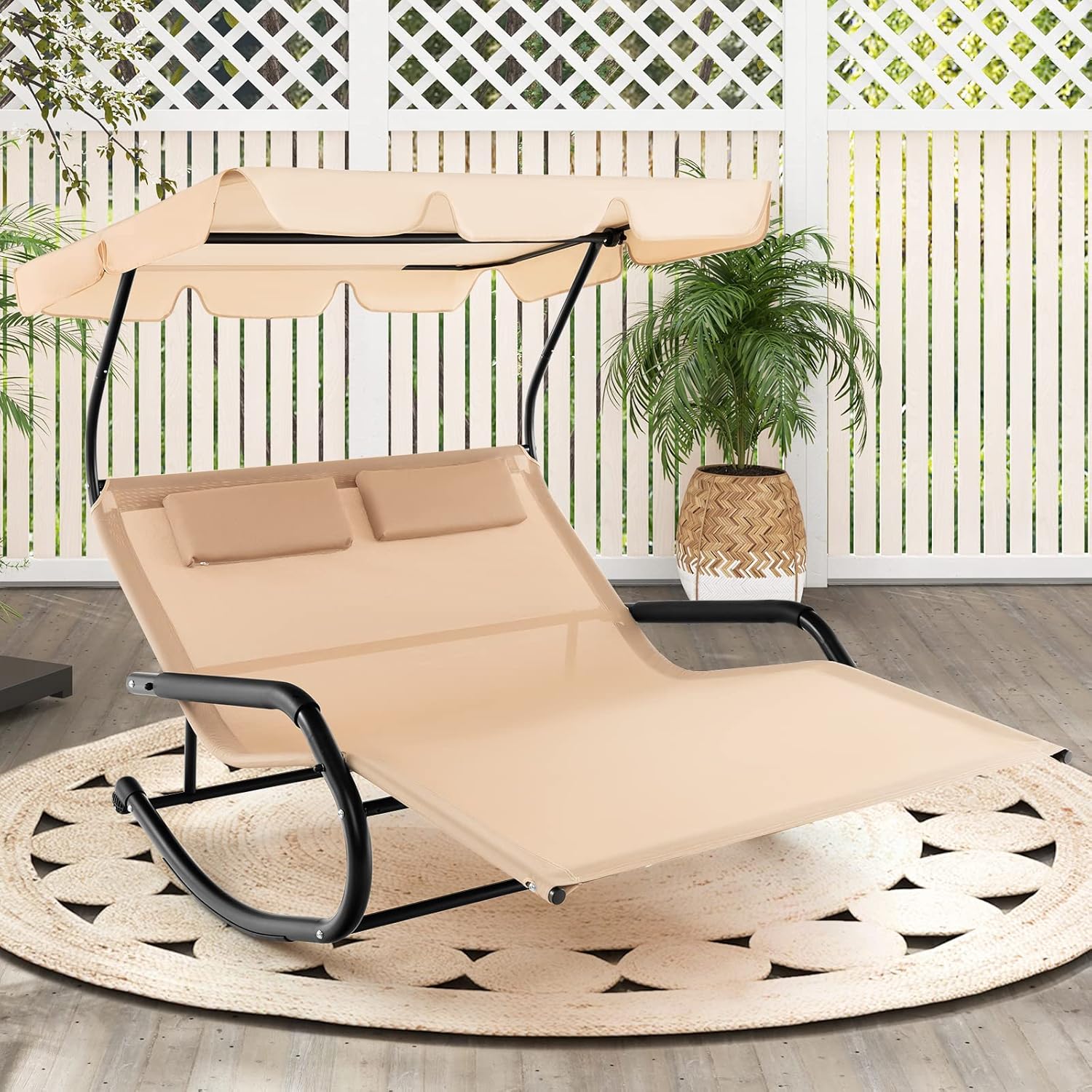 2 Person Adjustable Canopy Lou - Outdoor Furniture Xl 리뷰 및 가격