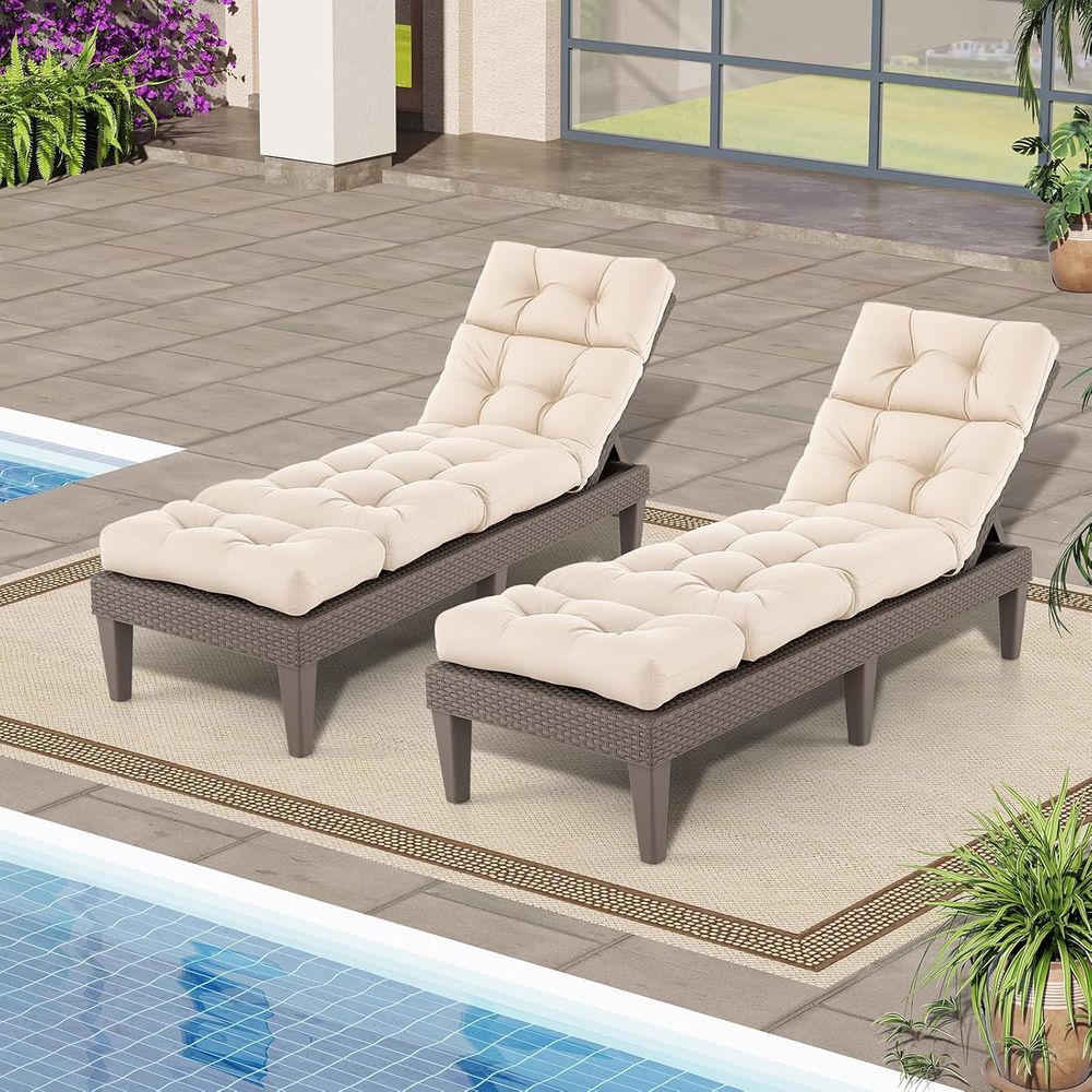 Outdoor High Back Recliner Cus - Outdoor Furniture Cushions 22 X 22 리뷰 및 가격