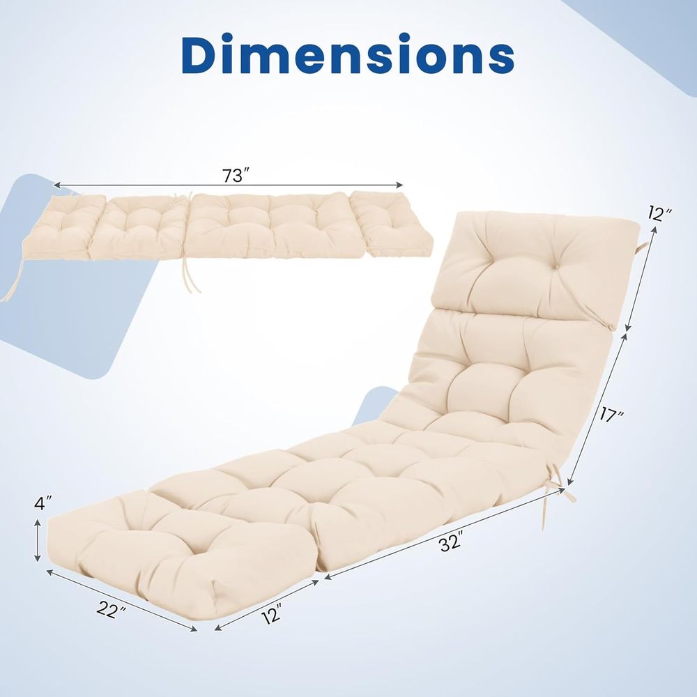 Outdoor High Back Recliner Cus - Outdoor Furniture Cushions 22 X 22 리뷰 및 가격