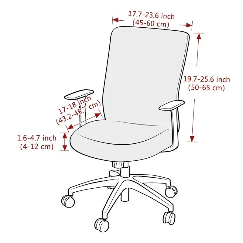 1PC Jacquard Office Chair Cove - Outdoor Furniture Xl 리뷰 및 가격