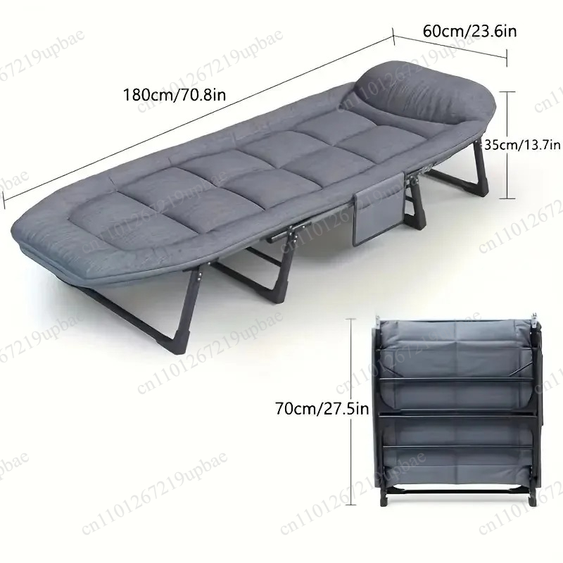 Portable Folding Sleeping Bed  - Outdoor Furniture Fabric 리뷰 및 가격