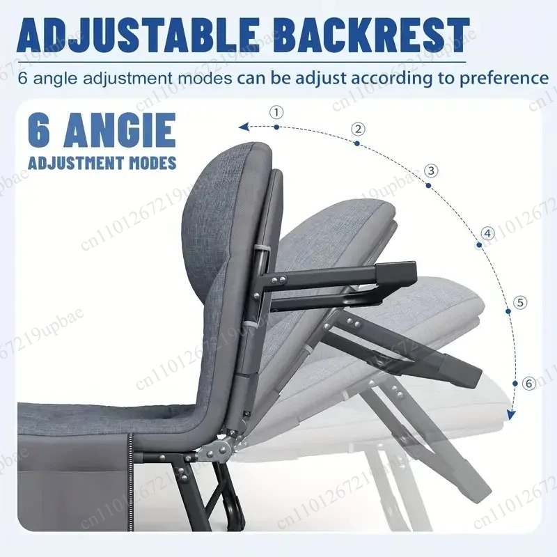 Portable Folding Sleeping Bed  - Outdoor Furniture Fabric 리뷰 및 가격