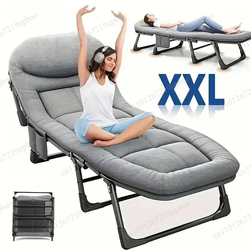 Portable Folding Sleeping Bed  - Outdoor Furniture Fabric 리뷰 및 가격