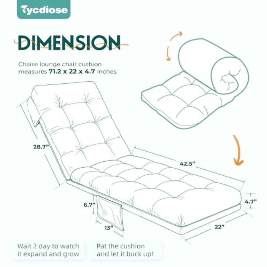 Outdoor Chaise Lounge Chair Cu - Outdoor Furniture Cushions 22 X 22 리뷰 및 가격