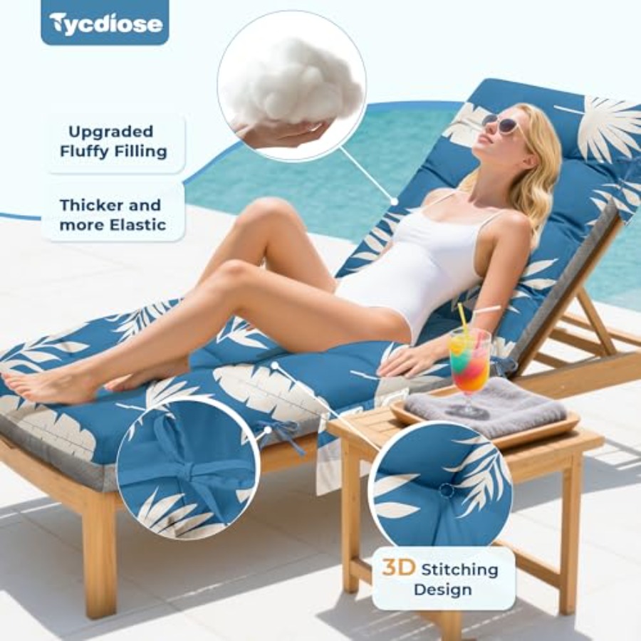 Outdoor Chaise Lounge Chair Cu - Outdoor Furniture Cushions 22 X 22 리뷰 및 가격