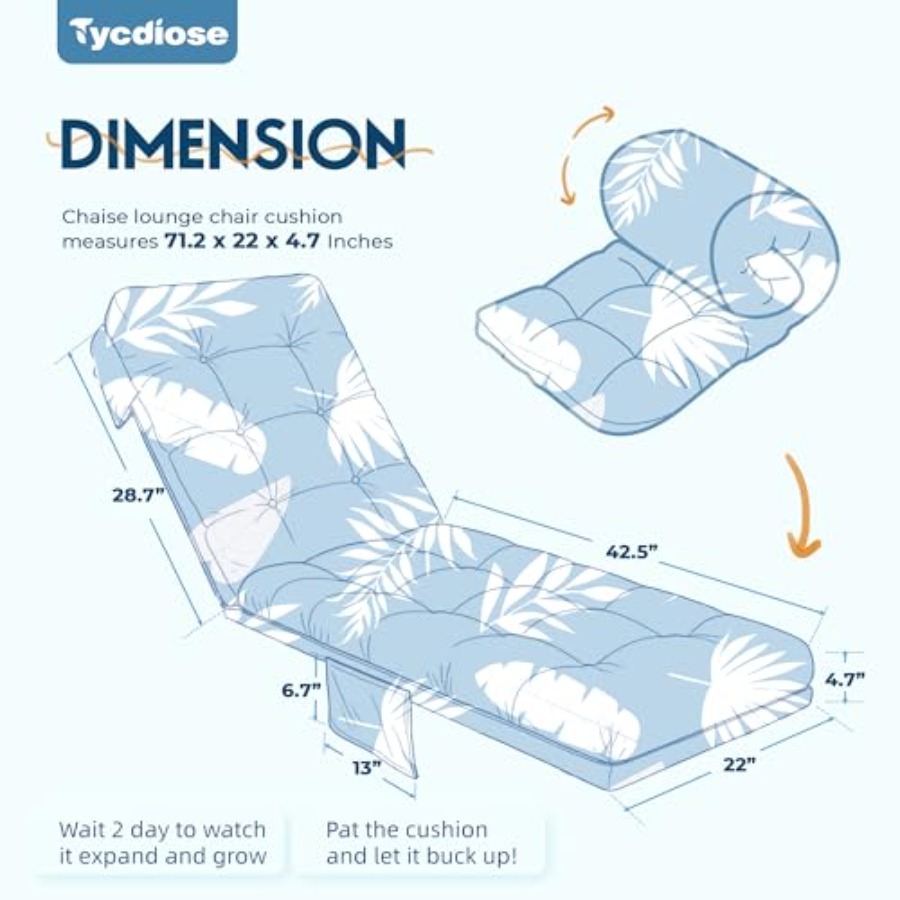 Outdoor Chaise Lounge Chair Cu - Outdoor Furniture Cushions 22 X 22 리뷰 및 가격