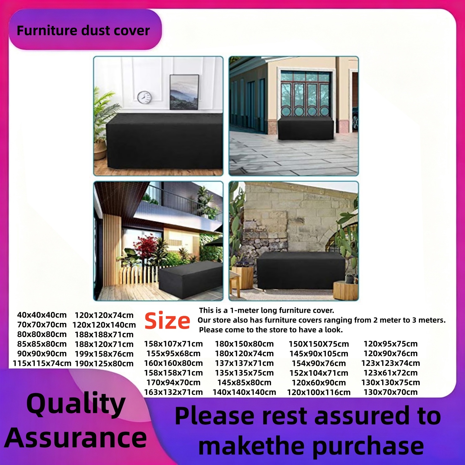 Patio FurnitureCover Rectangul - Outdoor Furniture Fabric 리뷰 및 가격