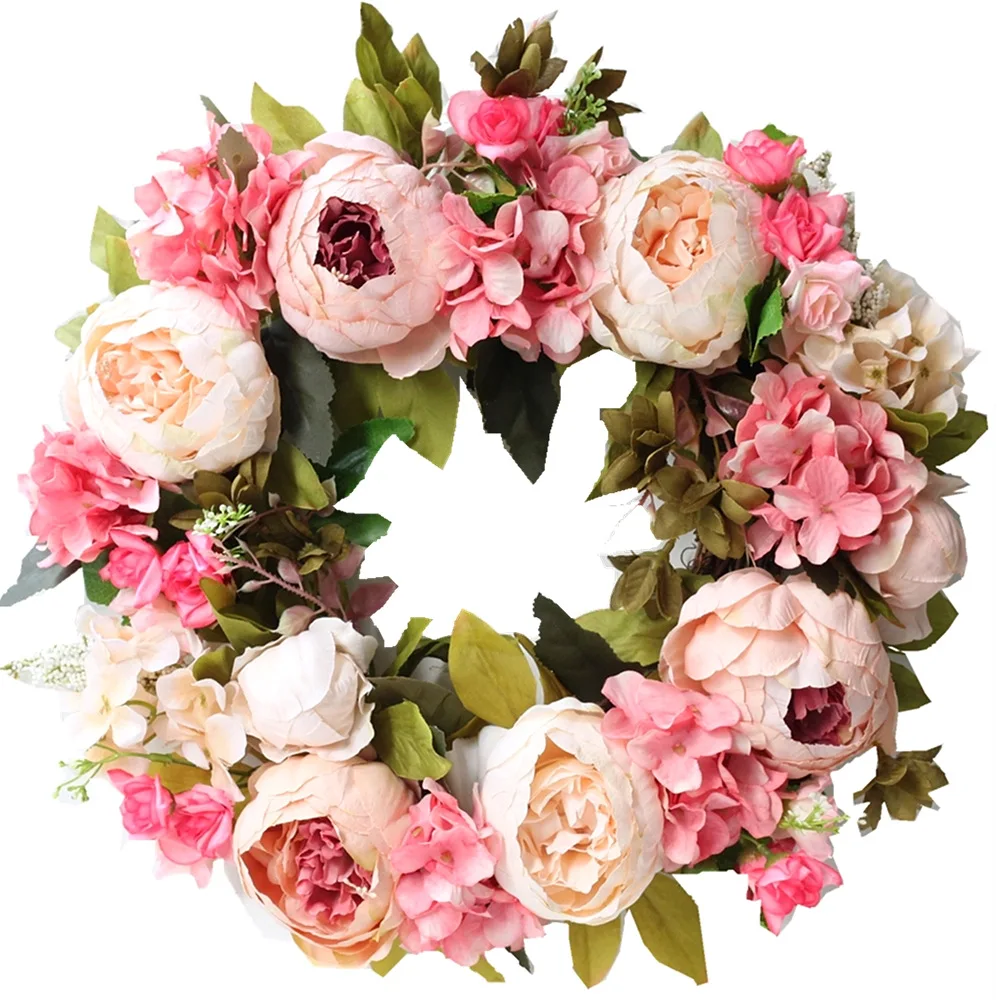 Artificial Peony Wreath Garlan - Outdoor Furniture Rh 리뷰 및 가격