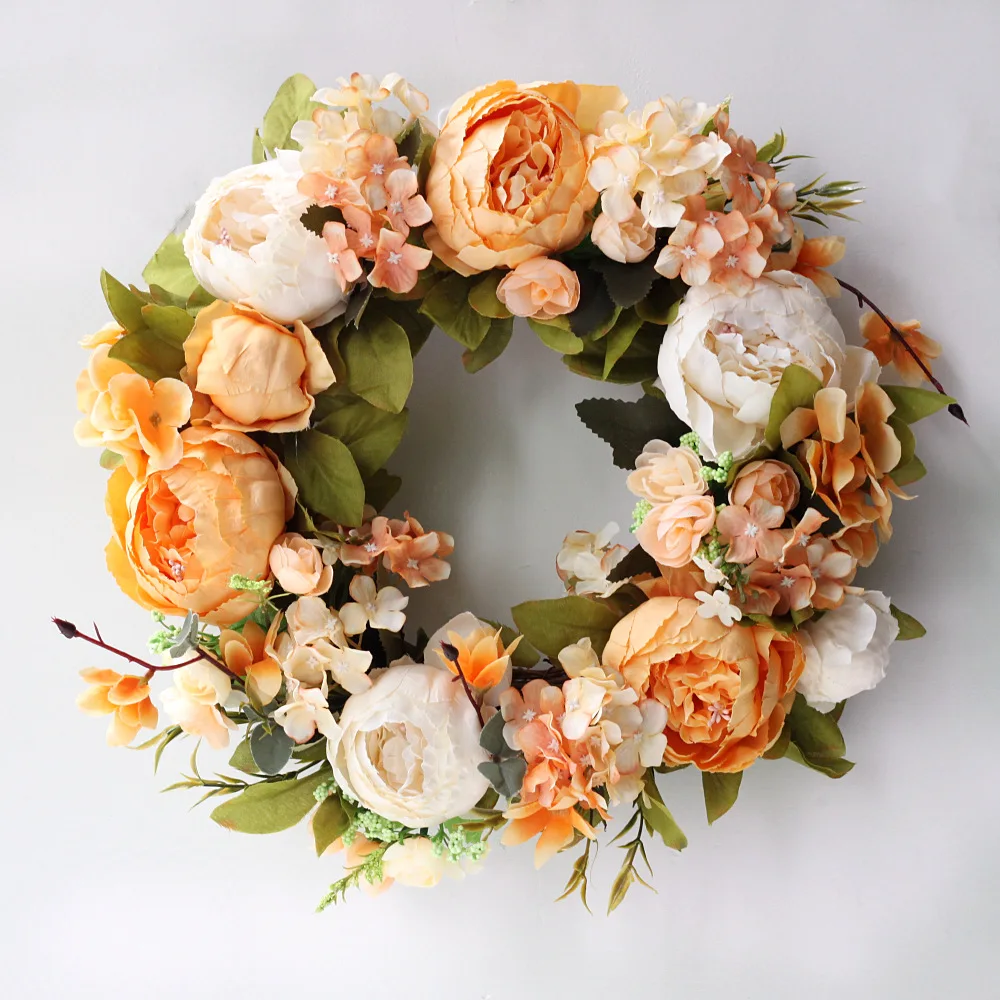 Artificial Peony Wreath Garlan - Outdoor Furniture Rh 리뷰 및 가격