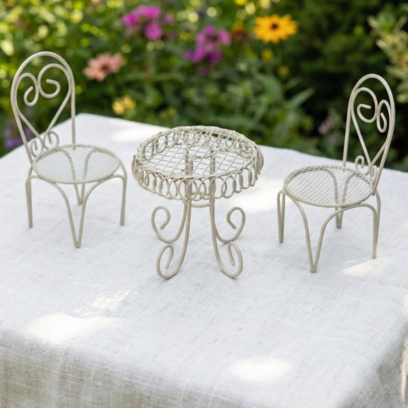 1/3Pcs Dollhouse Garden Displa - Outdoor Furniture Design 리뷰 및 가격