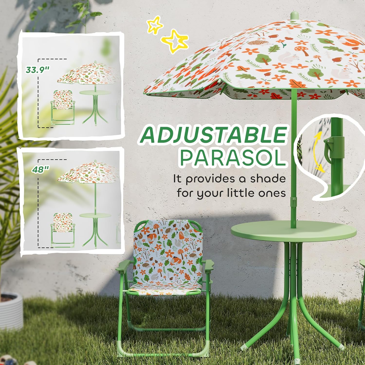 Kids Picnic Table Chair Set Fo - Outdoor Furniture Kids 리뷰 및 가격