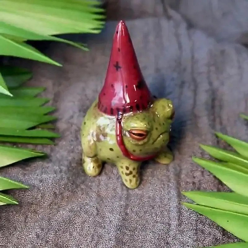 Witch Hat Little Frog Statue R - Outdoor Furniture Arhaus 리뷰 및 가격