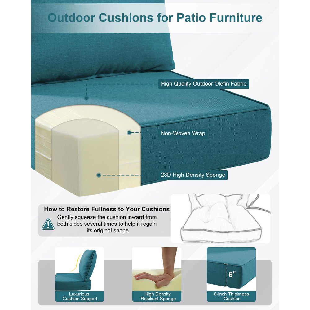 Outdoor Chair Cushions 22 X 24 - Outdoor Furniture Cushions 22 X 22 리뷰 및 가격