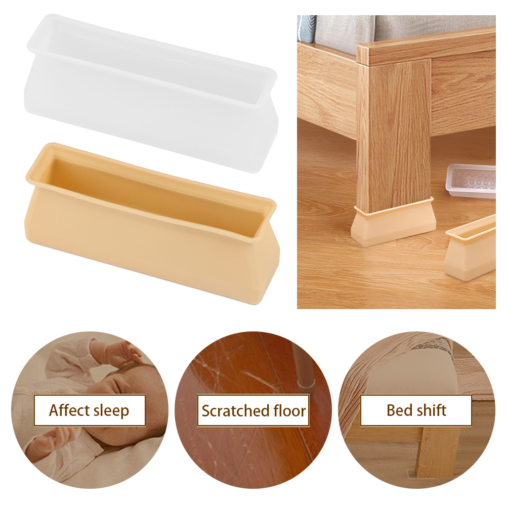4PCS Silicone Rectangular Feet - Outdoor Furniture Leg Protectors 리뷰 및 가격