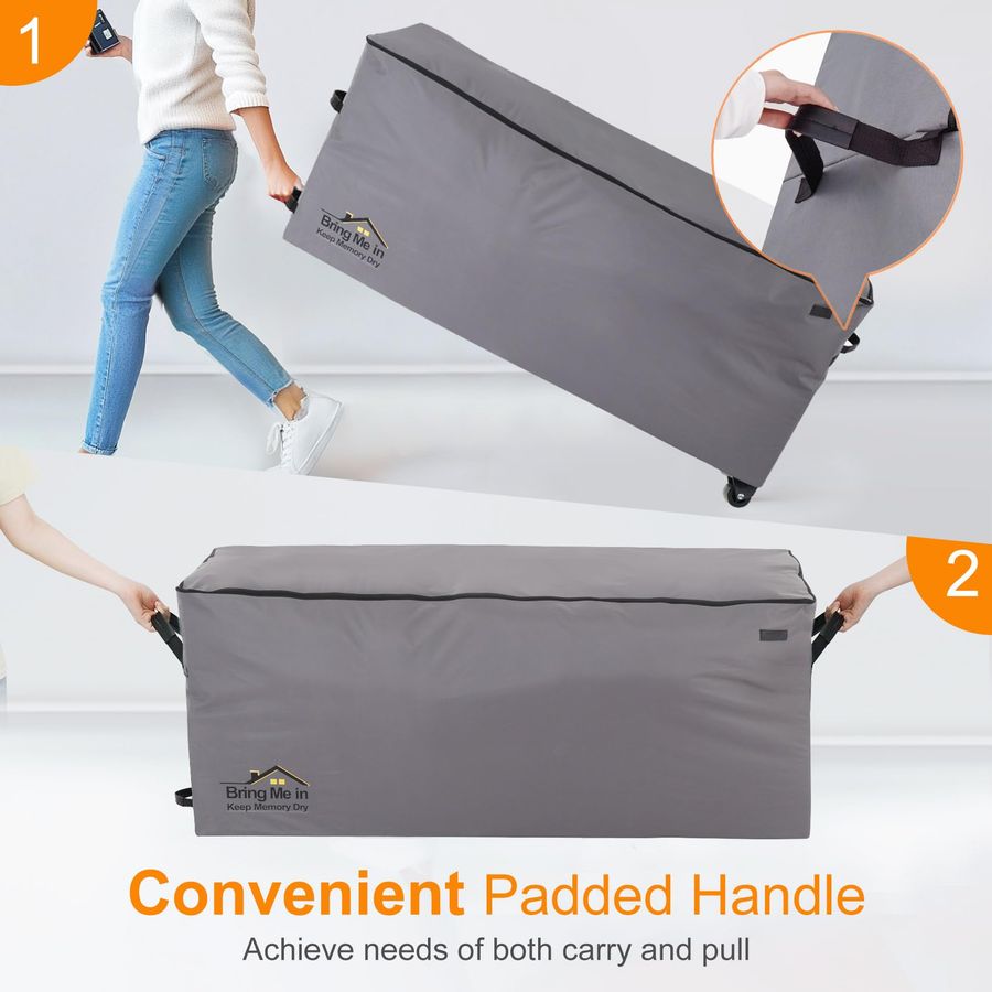 Rolling Cushion Storage Bags w - Outdoor Furniture Fabric 리뷰 및 가격