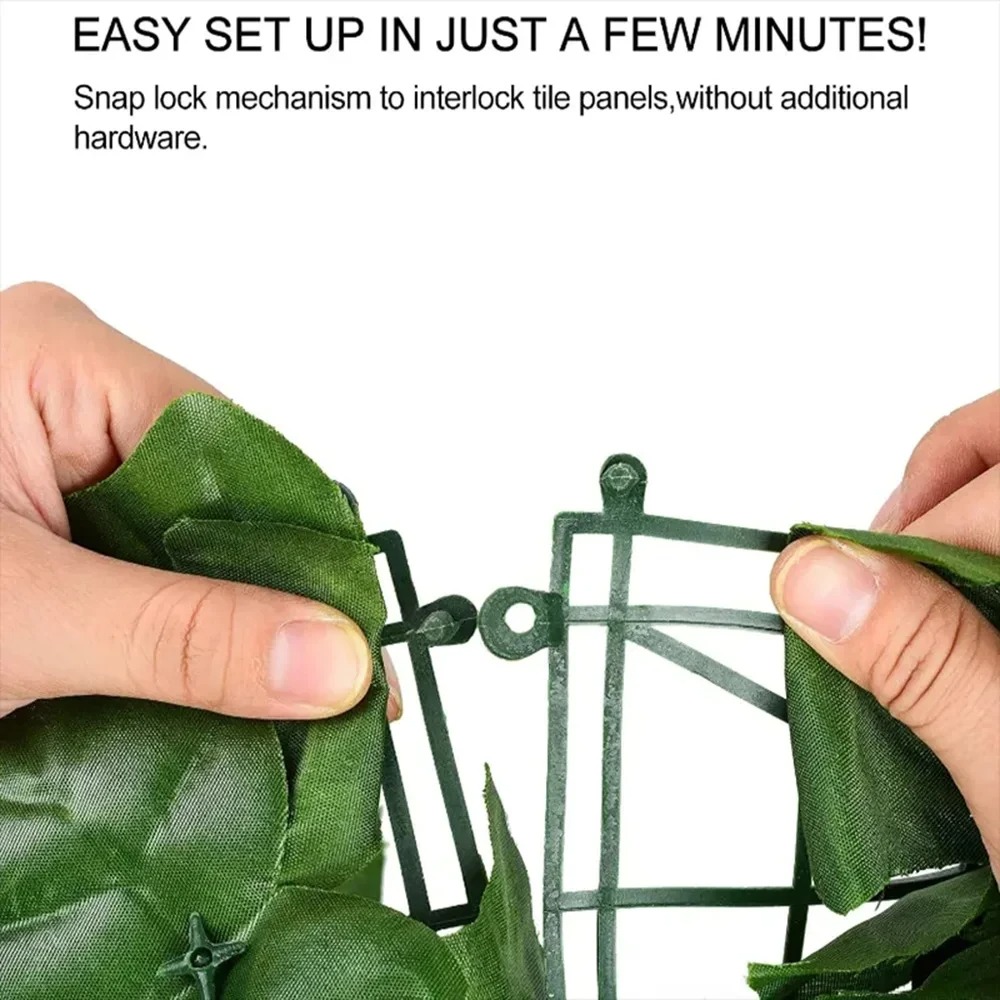 1M/3M Artificial Green Leaf Fe - Outdoor Furniture Fabric 리뷰 및 가격